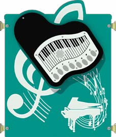 piano panel music play