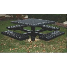 T46CLASSPED-3SMADA Classic Style Pedestal Table 46 inch