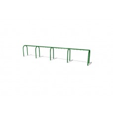 Arched Swing Frame - 4 Bay, 5 Inch post