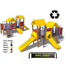 Recycled Series Playground Equipment Model RP5-20511