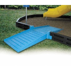 12 ADA ramp for playground border access