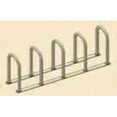 Inverted U Bike Rack On Rails 2 Loops 2 Square