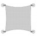 Residential Shade 4 Post Lean To Sail 15x18x15x18