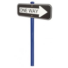 Trike Town One Way Sign