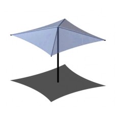 Center Post Umbrella Shade 12x12