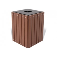 Square 32 Gallon Ash Urn Receptacle Lid