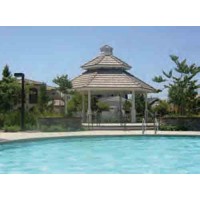 Hexagon Shelter Two Tier Steel 24 ga TG Deck Fiberglass Shingle 16 ft