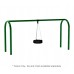 Arched Frame Tire Swing - 1 Bay, 5 Inch post