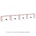 Arched Frame Tire Swing - 4 Bay, 5 inch Post
