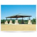 Hip End Shelter Single Tier All Steel 24 ga Pre-Cut Metal Roof 16X34