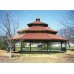 Octagon Shelter 1 Tier Steel 24 ga TG Deck 29 ga metal roof 48 foot