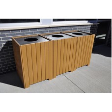 Square Recycling Center 64 Gallon