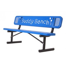 8 foot BUDDY BENCH With BACK 2 x 12 inch PLANKS PORTABLE DIAMOND