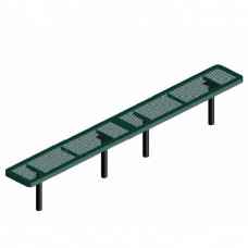 B15PLAYERINNVSM Innovated Style Bench 15 foot surface mount