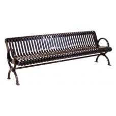 High Point Bench with Back 4 Foot