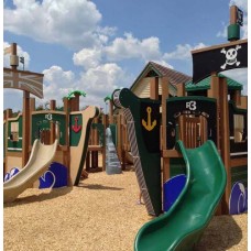 Pirate Theme Playground Model Battle of Skull Island R3-20029