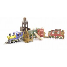 Recycled Train and Water Tower R3FX-30029-R1