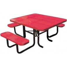 46x58 Perforated Metal ADA Table Inground