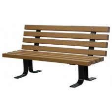 Recycled Plastic Trail Bench 6 foot