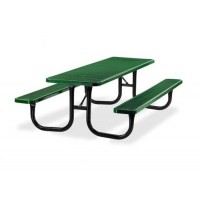 10 foot ADA EXTRA HEAVY DUTY SHELTER TABLE 4 LEGS 4 SEATS DIAMOND