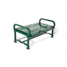 6 foot CHARLESTON BENCH withOUT BACK DIAMOND THERMO FRAME