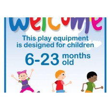 Welcome sign ages 6 to23 months