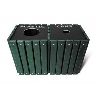 23 3 4 inch SQUARE POLY TR LID LETTERING CANS