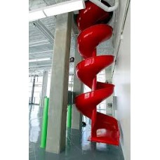 Aluminum Spiral Slide Chute for 19 foot Deck Height