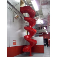 Aluminum Spiral Slide Chute for 16 foot Deck Height
