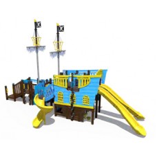 Large Pirate Ship Wreck Playground R3FX-30076-B