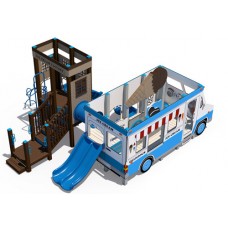 Ice Cream Truck and Factory Playground Model R3FX-30100