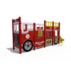 Small Fire Truck with Shade Playground SRPFX-50209-S