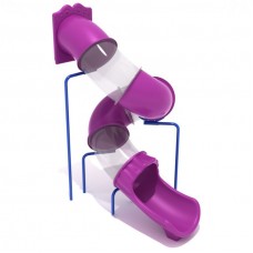 10 Foot Deck Spiral Tube Slide
