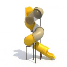 12 foot deck Spiral Tube Slide