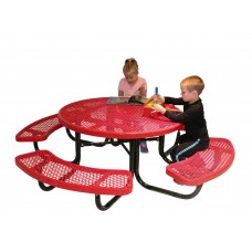 46 inch PRESCHOOL ROUND TABLE, SOLID TOP