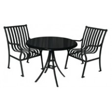 36 inch HAMILTON SQUARE TABLE SOLID TOP