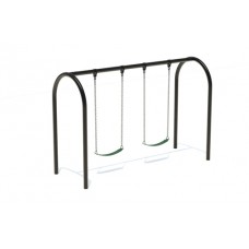 Arch Swing Set Four Bay 3.5 Post