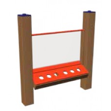 Art Easel Double Sided One Bay