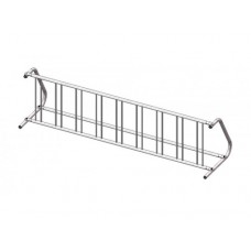 BOONE BIKE RACK SINGLE SIDE 9 foot LONG Powder Coated 9 foot capacity