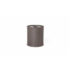 36 Gallon Zion Trash Receptacle Includes Receptacle Flat Top Lid and Liner