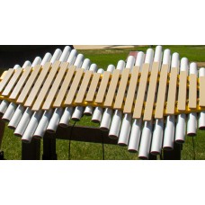 Imbarimba 22 note resonated marimba fiberglass bars 2 mallets