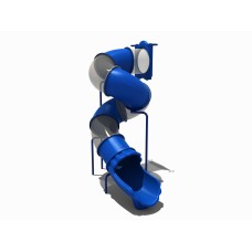 10 Foot Deck Spiral Tube Slide