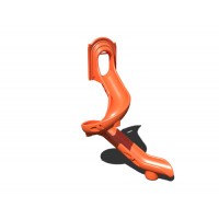 10 foot deck Spiral Slide with Hood 320