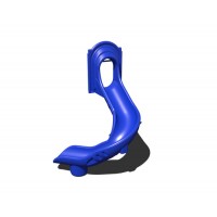 6 foot deck Spiral Slide with Hood 139