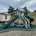 Twisty Spiral Slide 6 Foot Deck