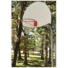 Basketball Backstop with nylon net