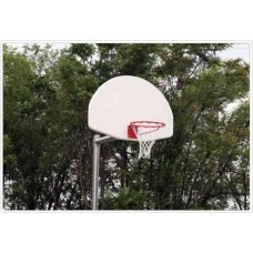 Basketball Backstop - Aluminum Fan