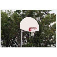 Basketball Backstop - Aluminum Fan