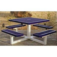 T46RCPEDPOR Regal Square Pedestal Table 46 inch