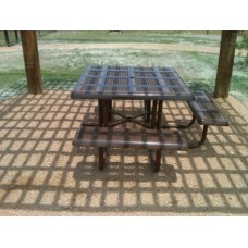 Perforated Style Table T46PERF-3 46 inch